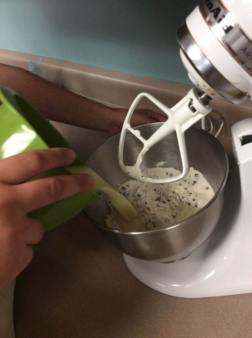 Add to dry ingredients