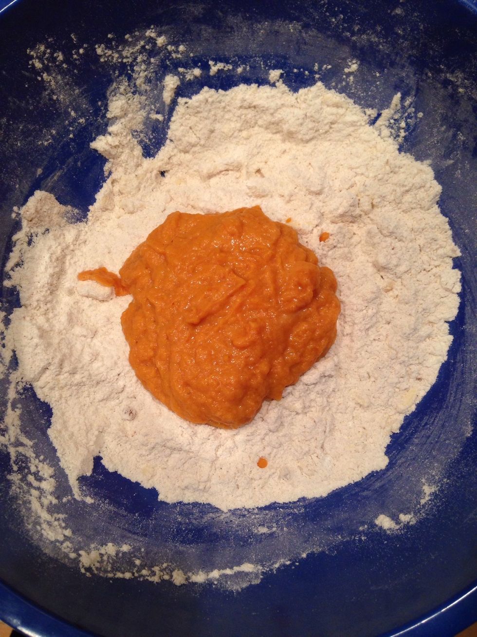 Add to dry mix