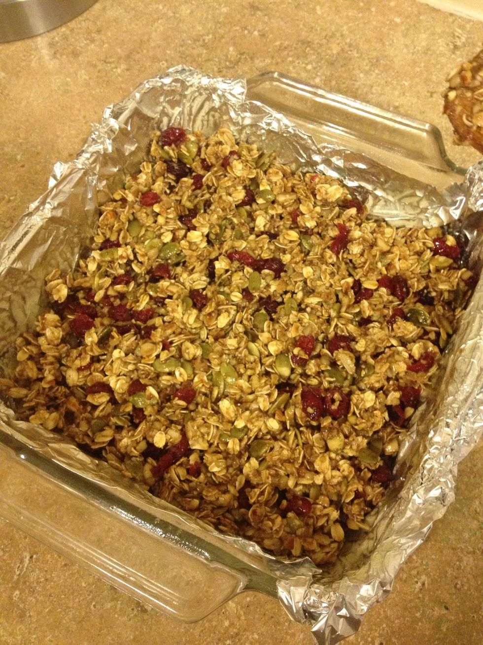 Add to foil and press bake at 300 for 45-60 mins