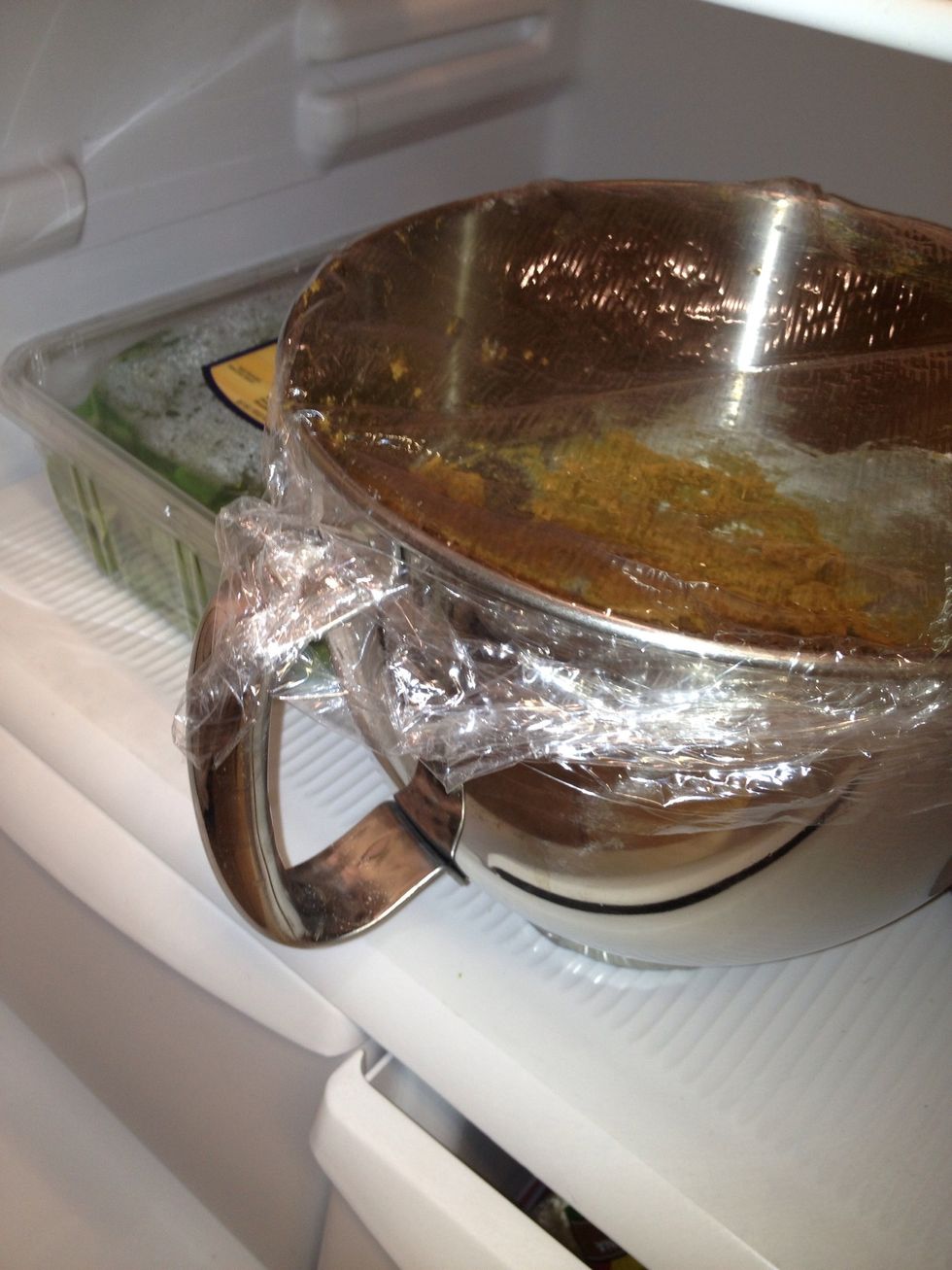 Add to molasses mixture. Blend well then chill. Forgot to take a pic