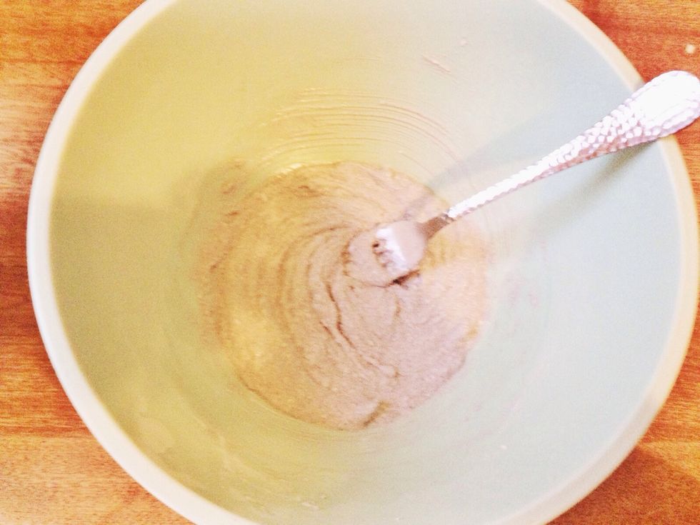 Add to powder mixture. Stir well to combine. This batch came out grainy, I'm going to try melting the xylitol in a double boiler in the coconut oil next time. If you try this and it works let me know!