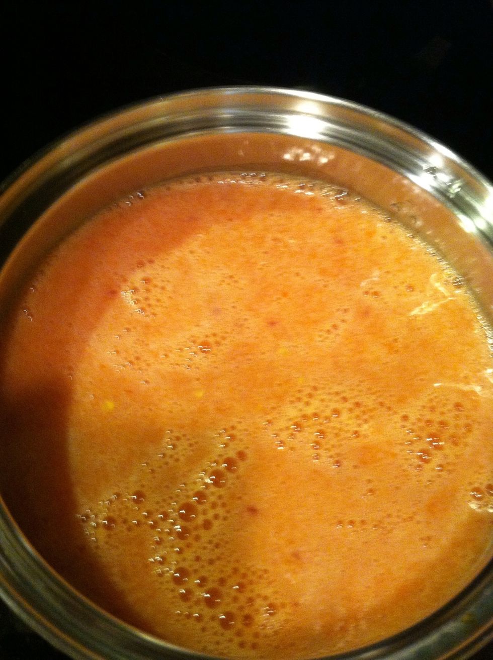 Add to saucepan and bring to a boil.