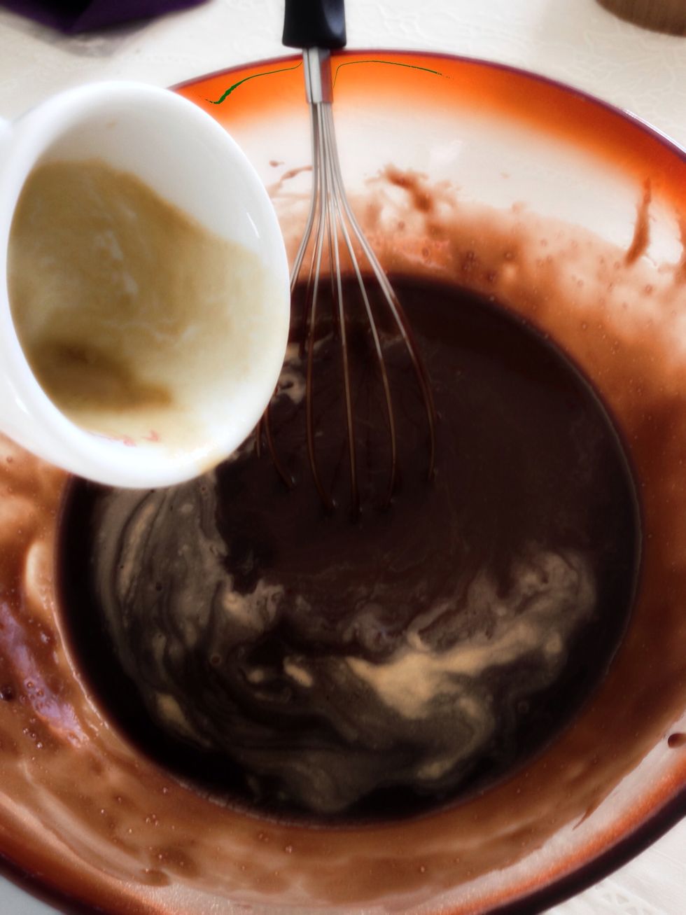 Add to shots of espresso to the mix.