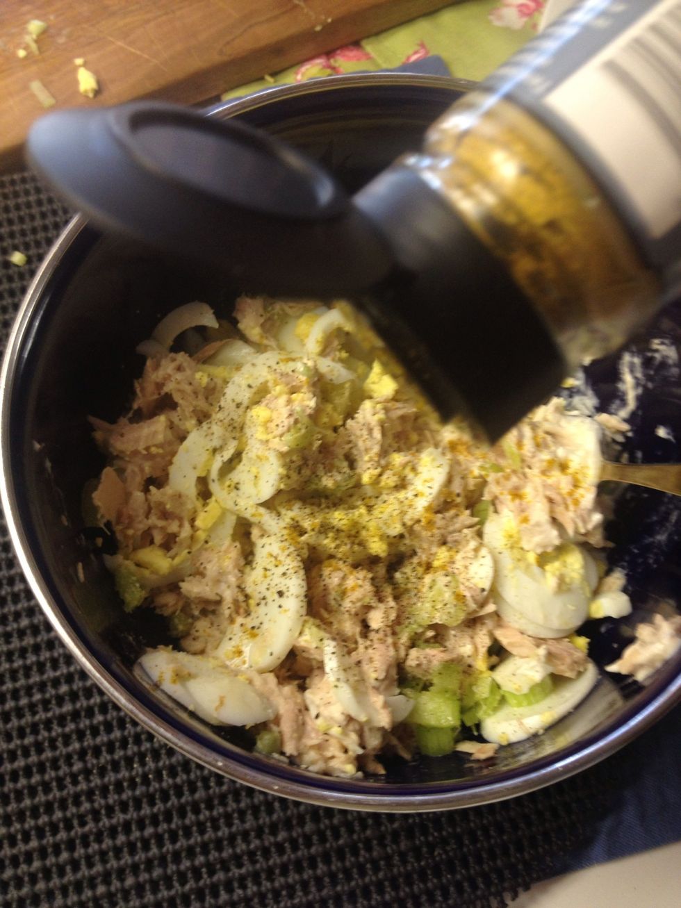 Add to taste. Start light, you can always add more. It gives the mixture a warm delicate flavor which leaves you guessing.