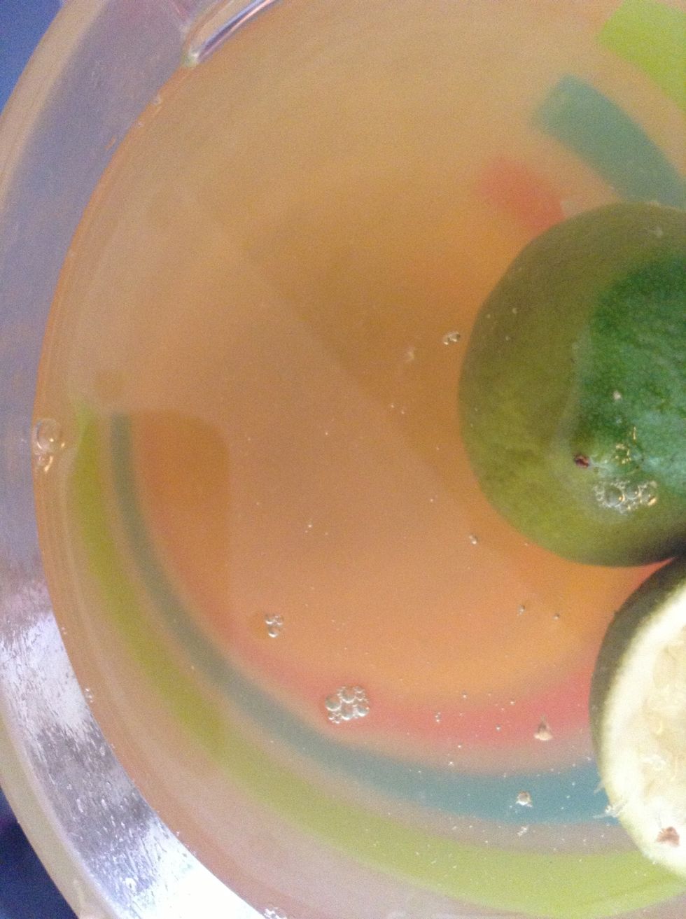 Add to tea lime mixture