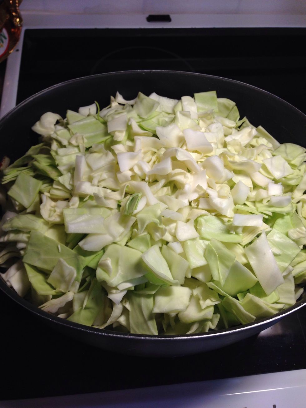 Add to the bacon and sausage