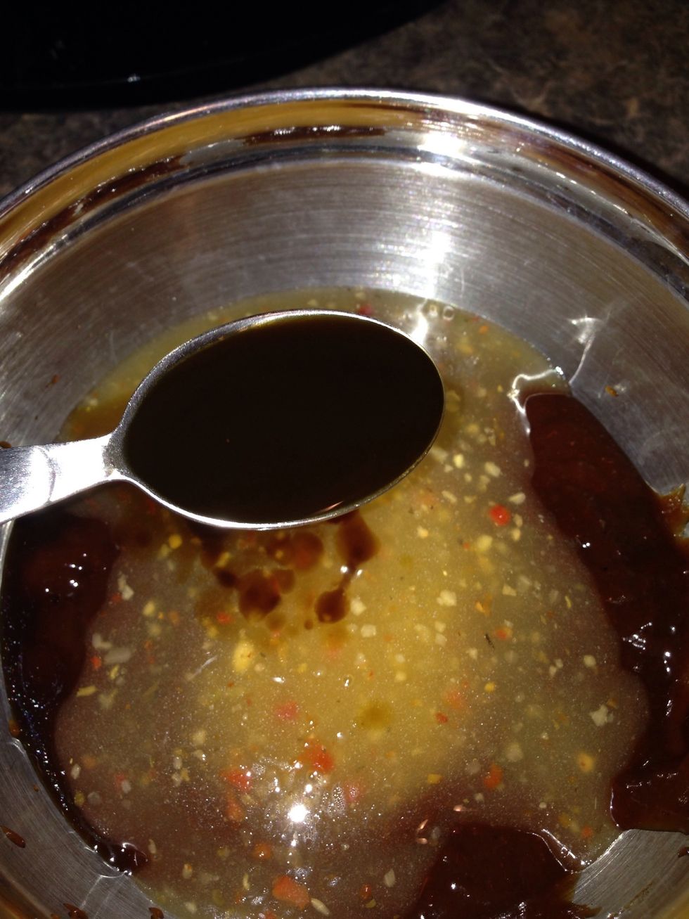 Add to the BBQ mixture.