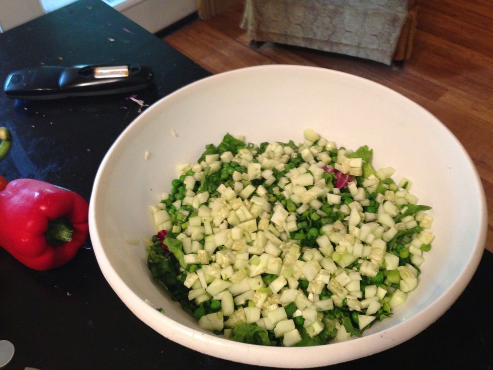Add to the bowl