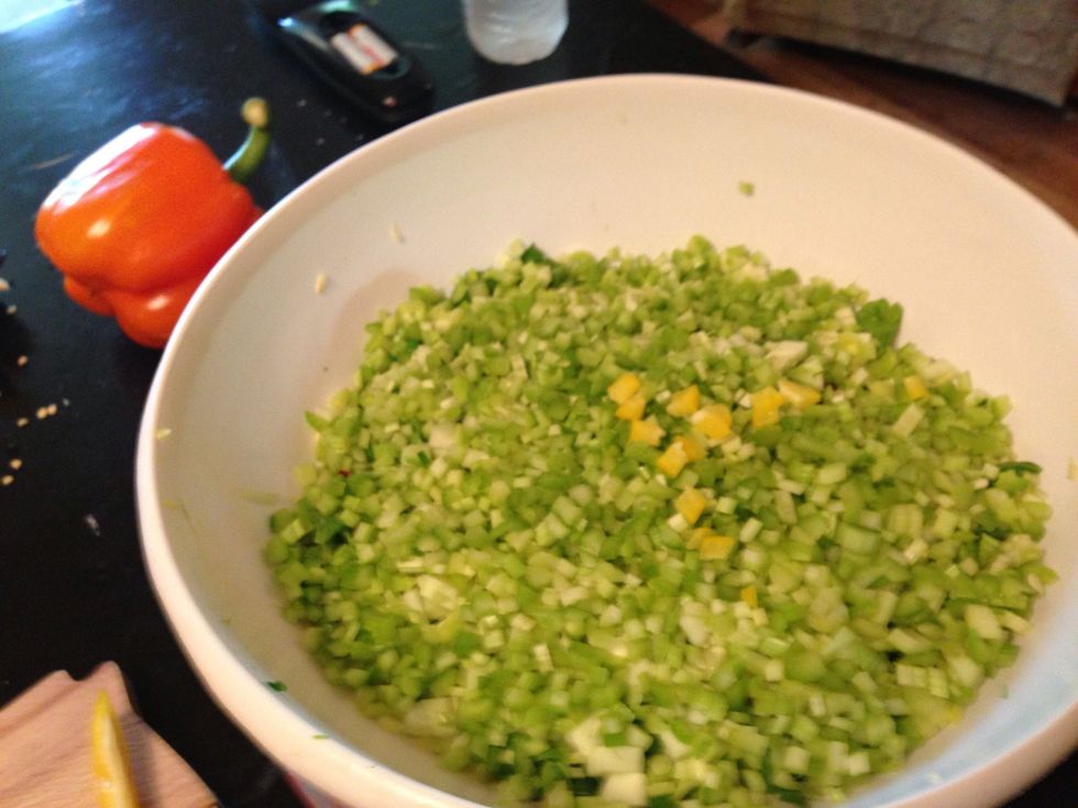 Add to the bowl.