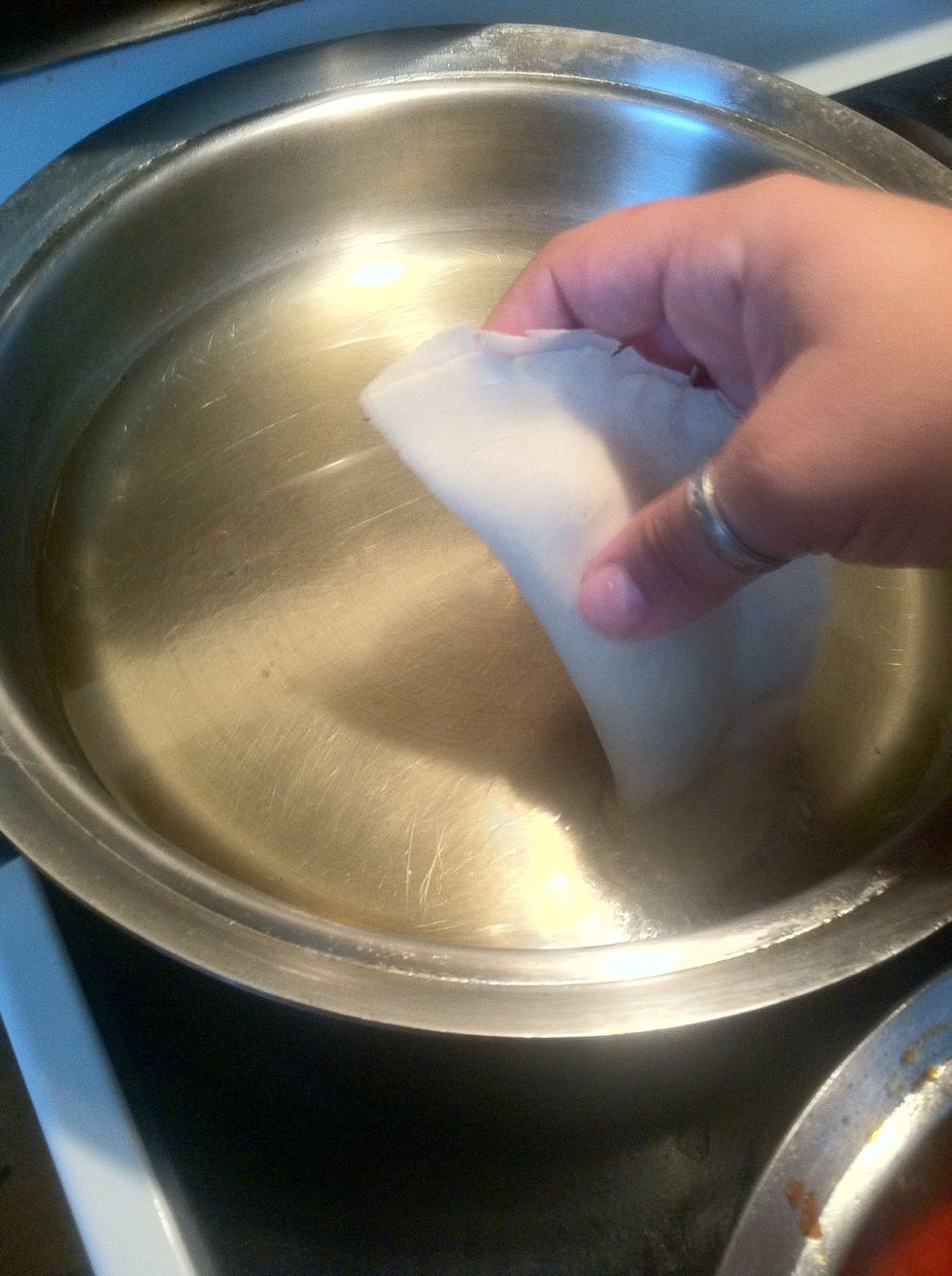 Add to the hot oil.