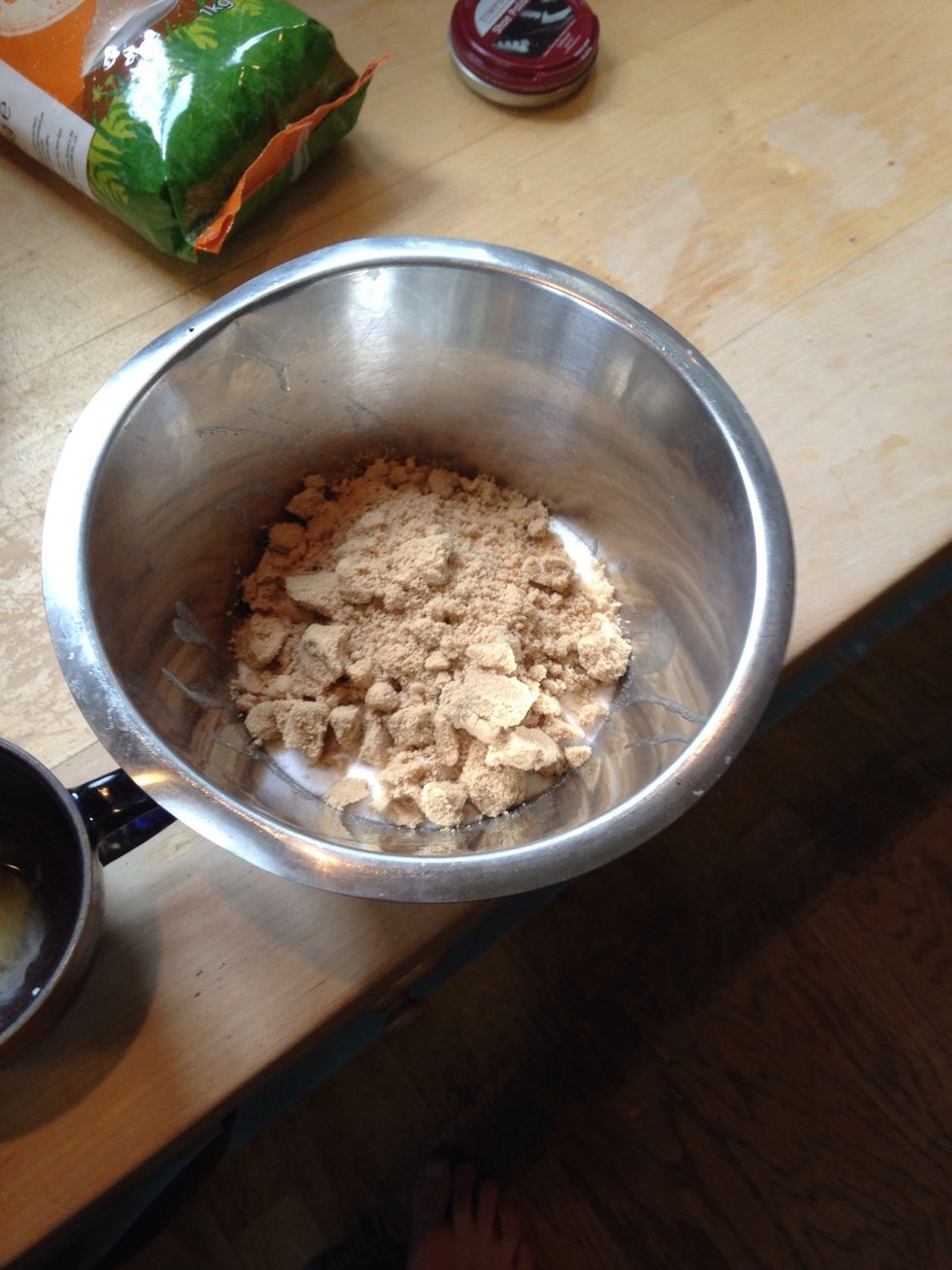 Add to the mixing bowl