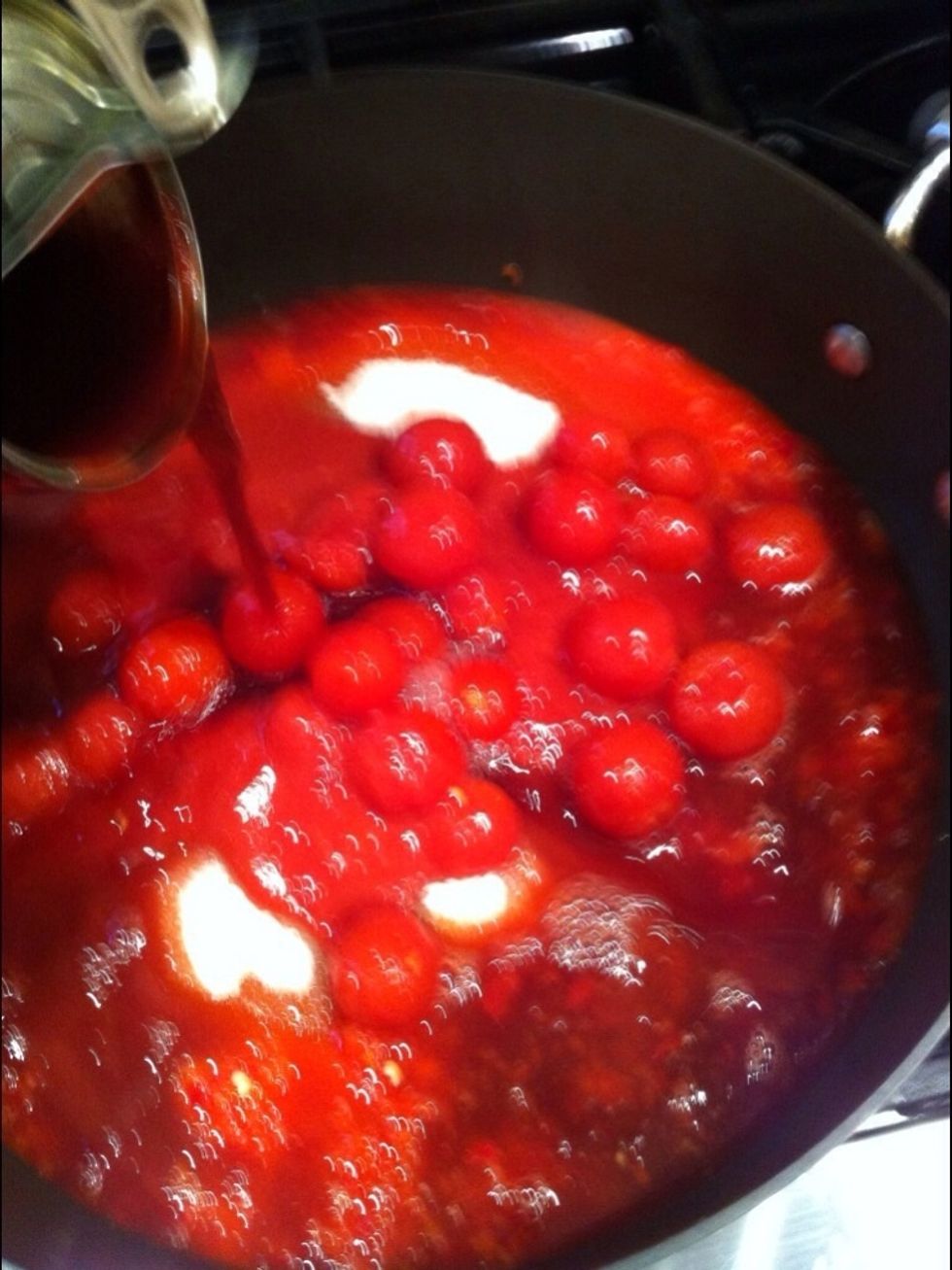 Add to the pan - easy so far isn't it?!