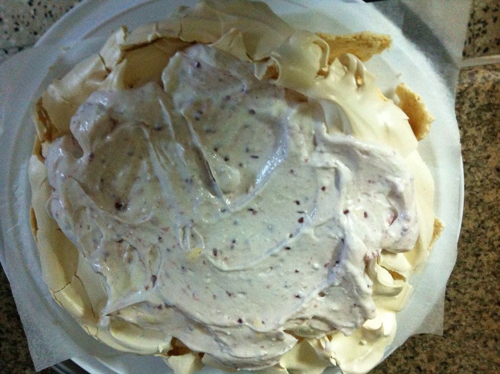 Add to the pavlova, now the dent in the center makes sense to you :)