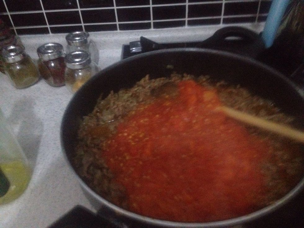 Add to your mince and onion