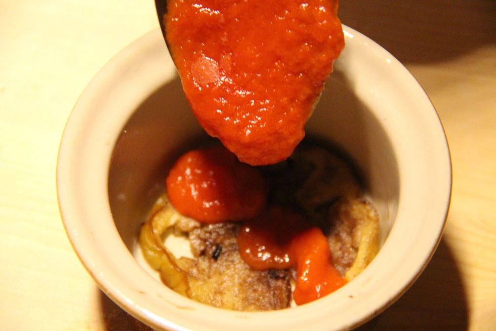 Add tomato sauce