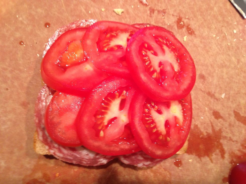 Add tomatoes. I like Roma because they have fewer seeds