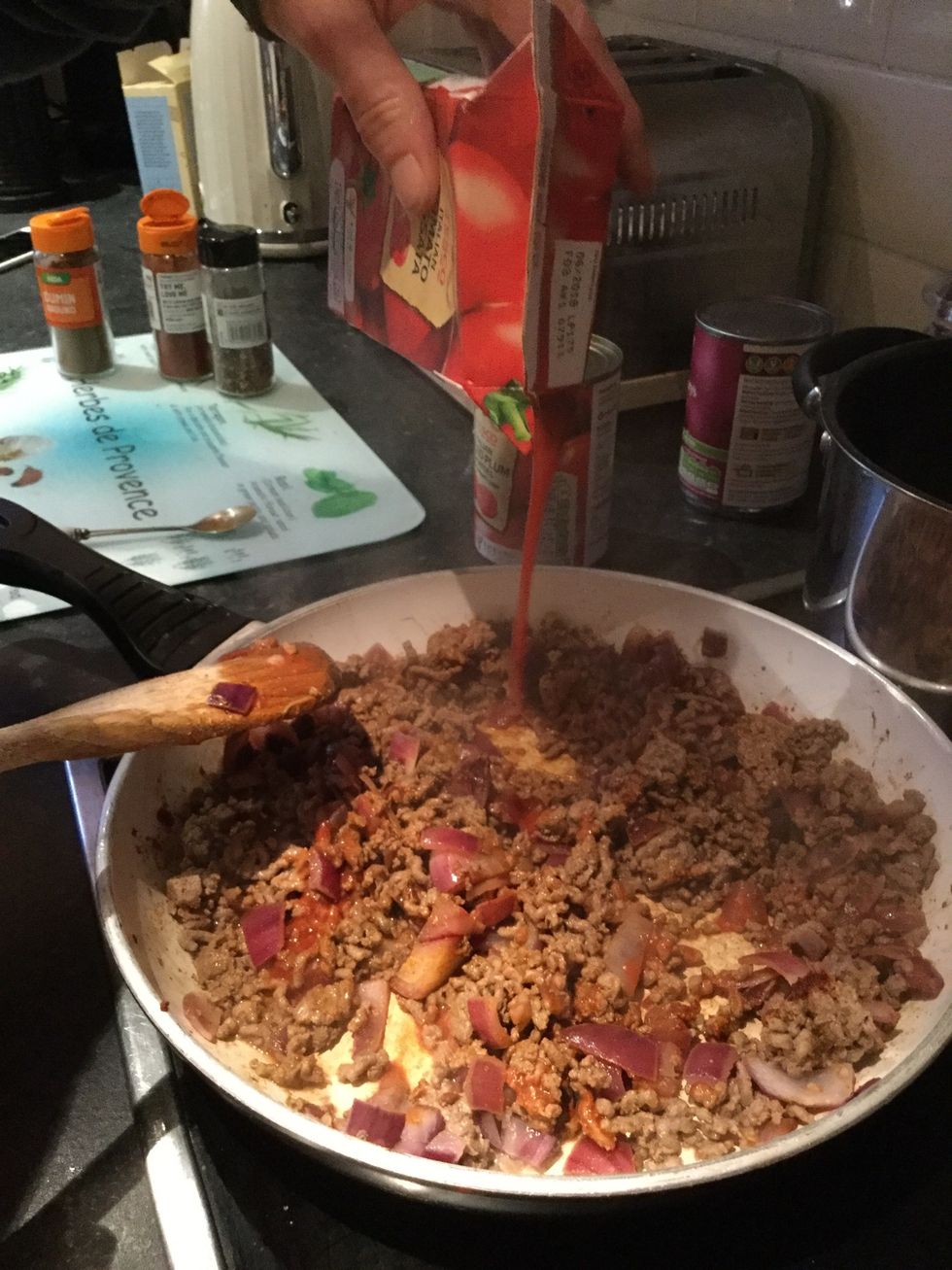 Add tomatoes