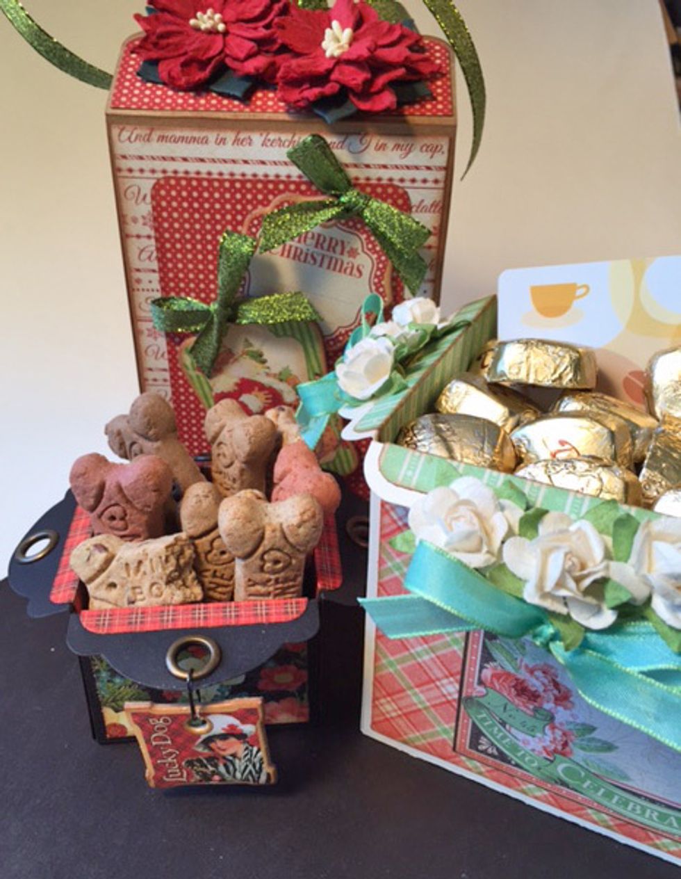 Add treats and gifts and enjoy the smiles!