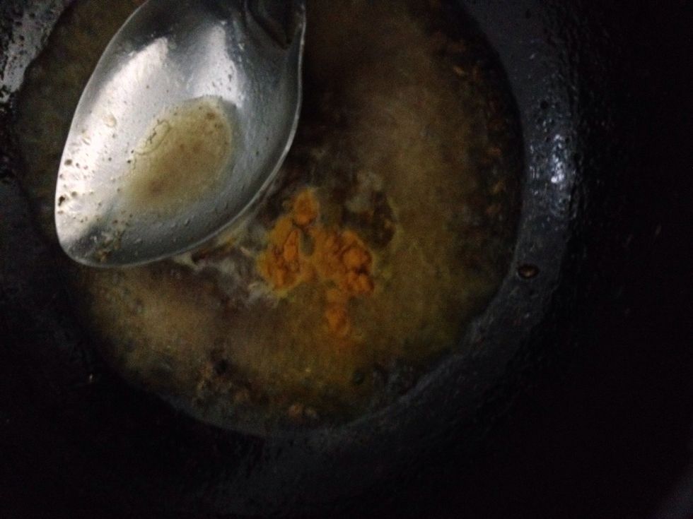 Add turmeric to it