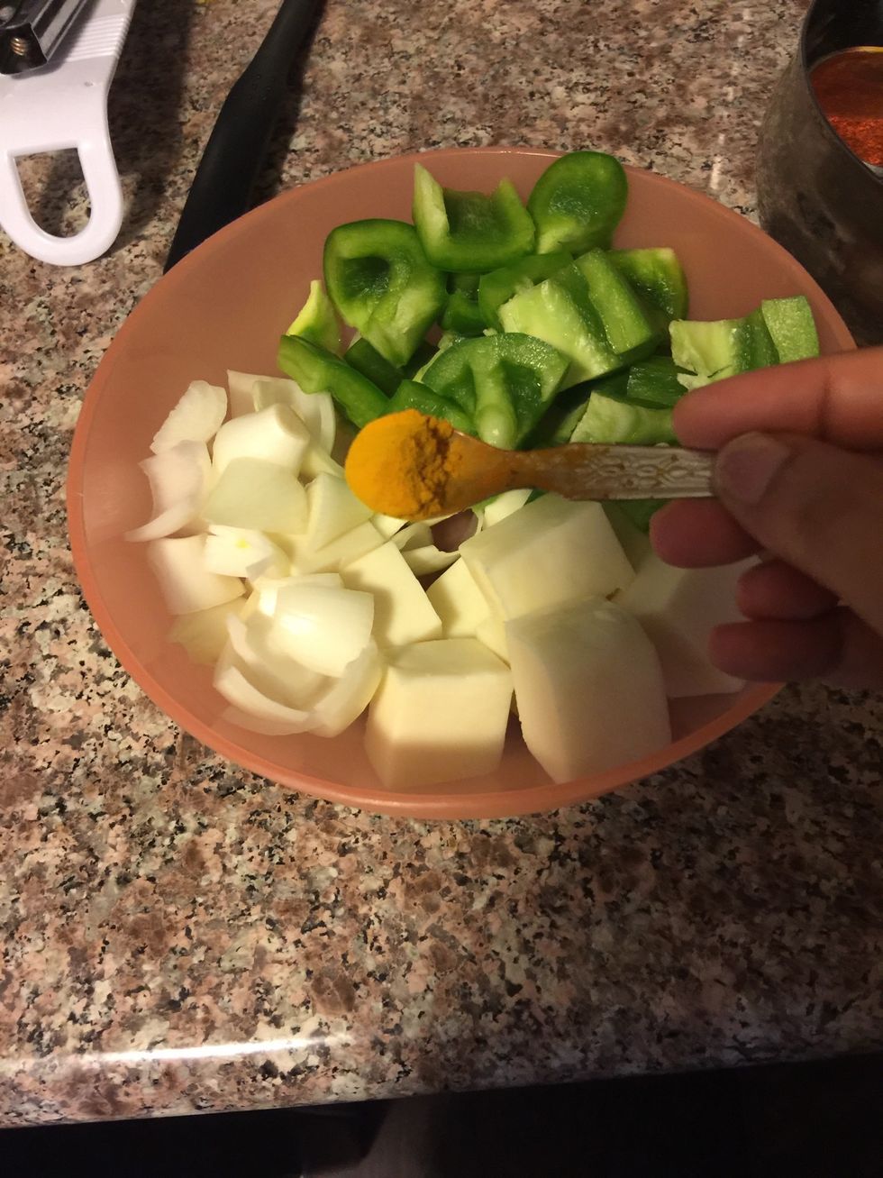 Add turmeric.