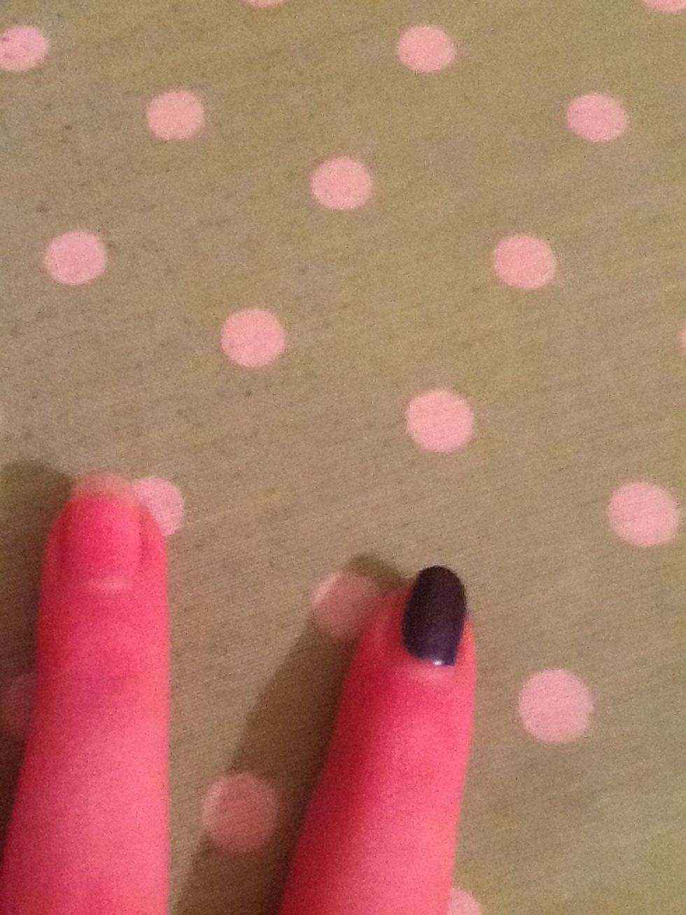 Add two coats of the polish