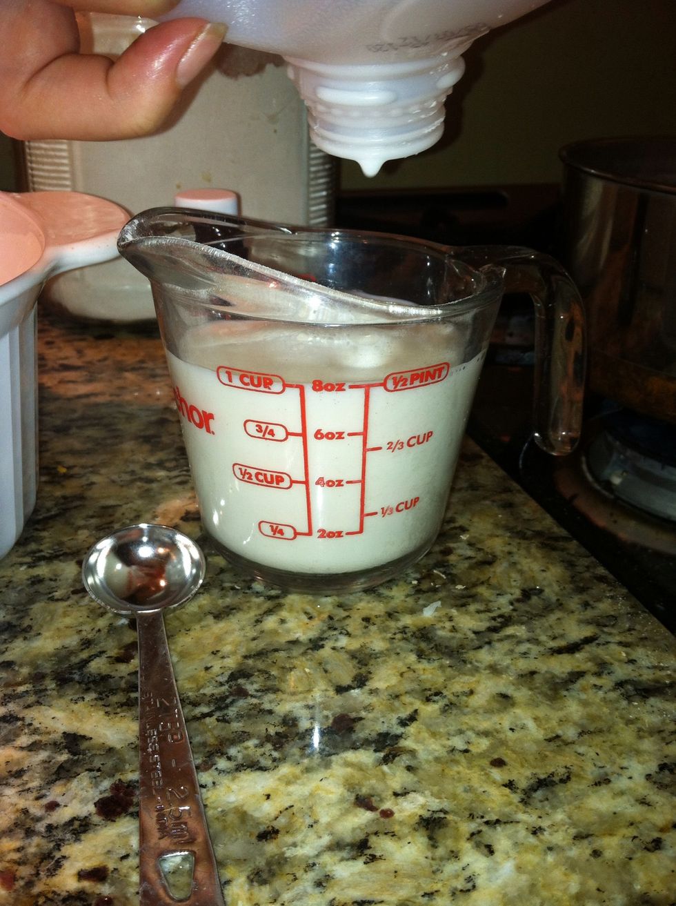 Add two cups of milk