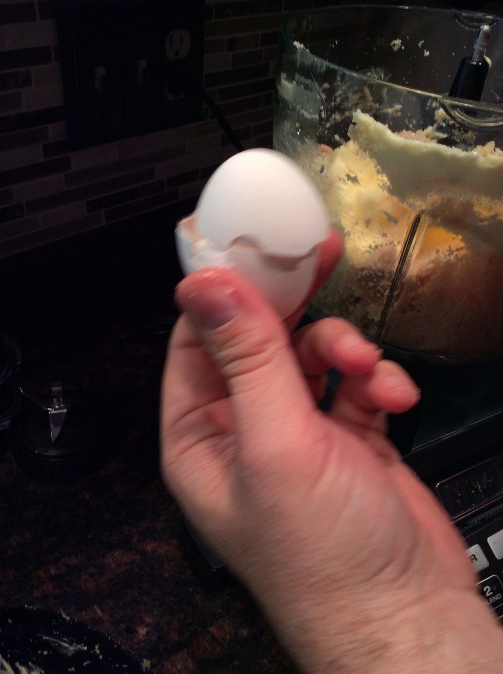 Add two large eggs