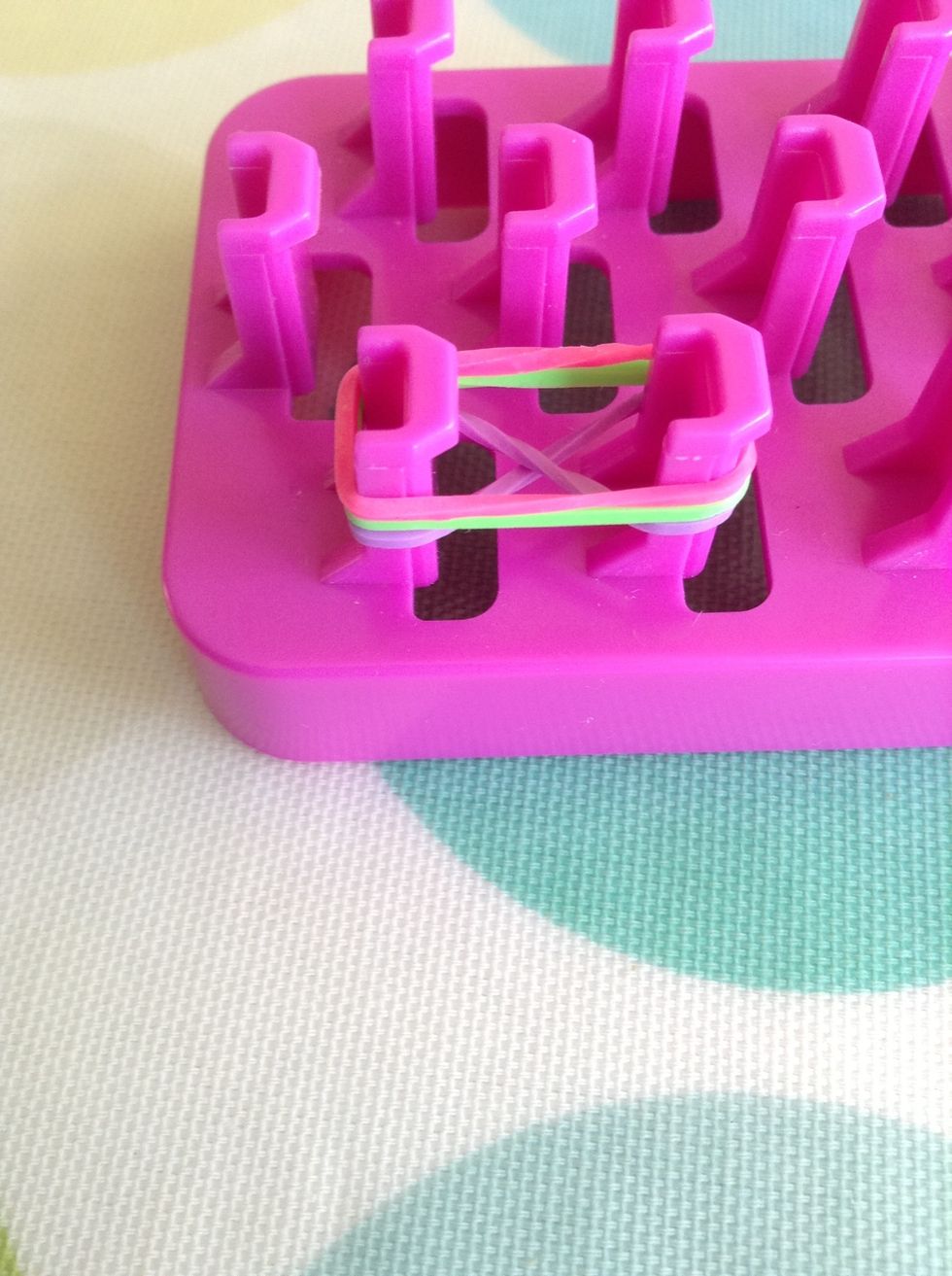 Add two more bands over it.