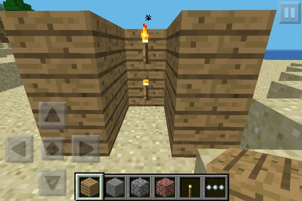 Add two more blocks on each side.