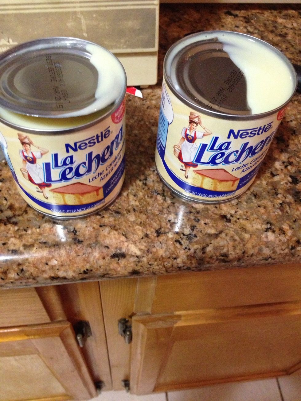 Add two of lechera into the bowl.
