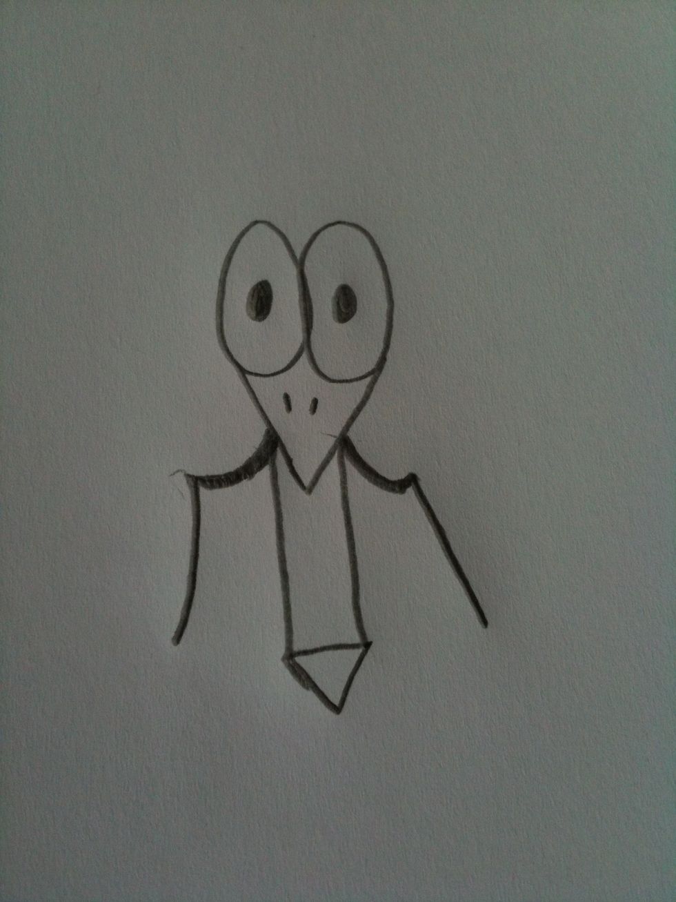 Add two other lines to structure the t-shirt.