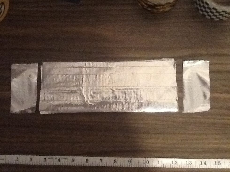 Add two strips about 4 inches at each side.