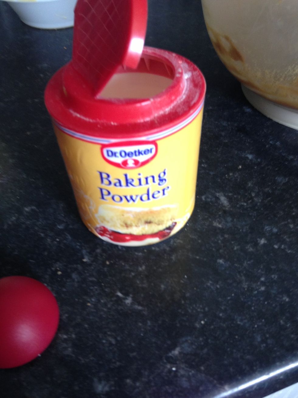 Add ur baking powder