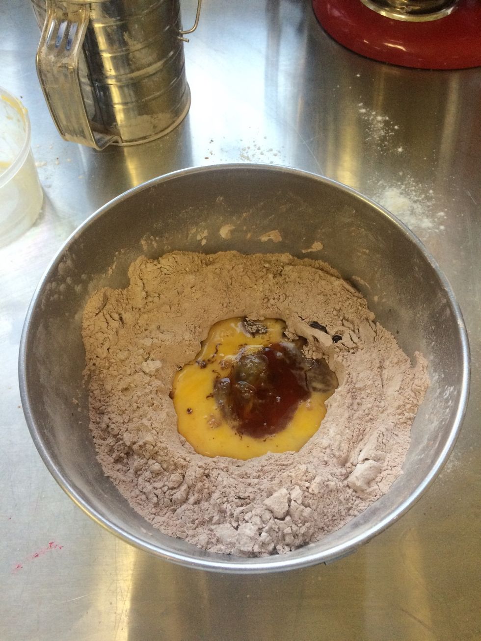 add vanilla and chocolate syrup