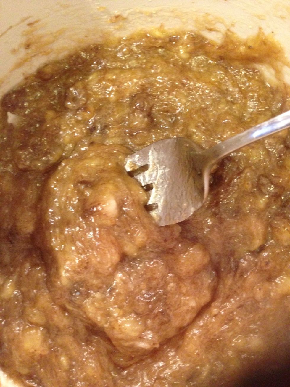 Add vanilla extract, continue to stir