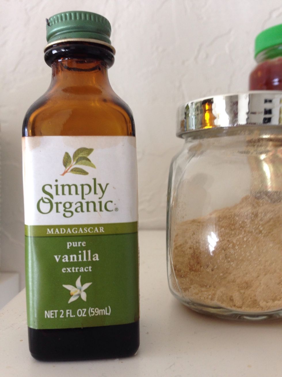 Add vanilla extract to ingredients in your processor.
