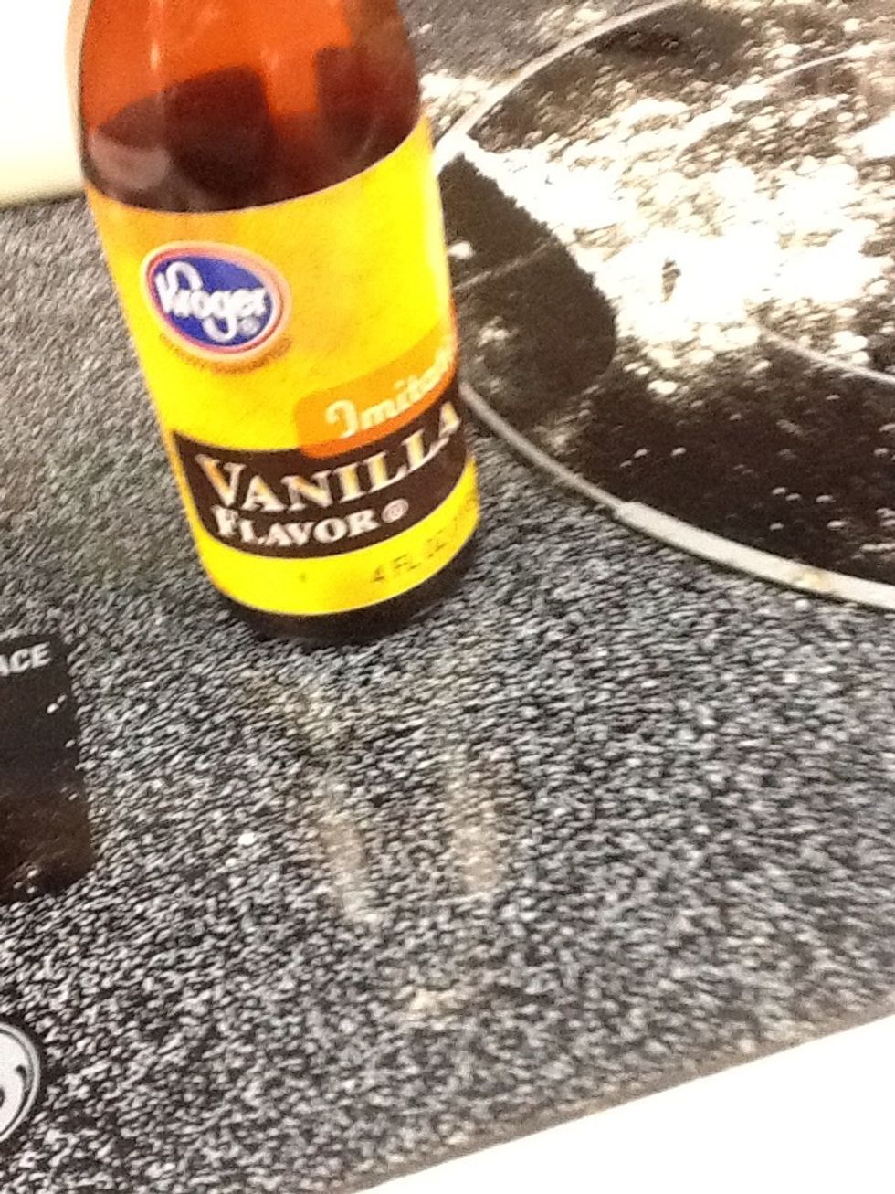 Add vanilla extract to the batter