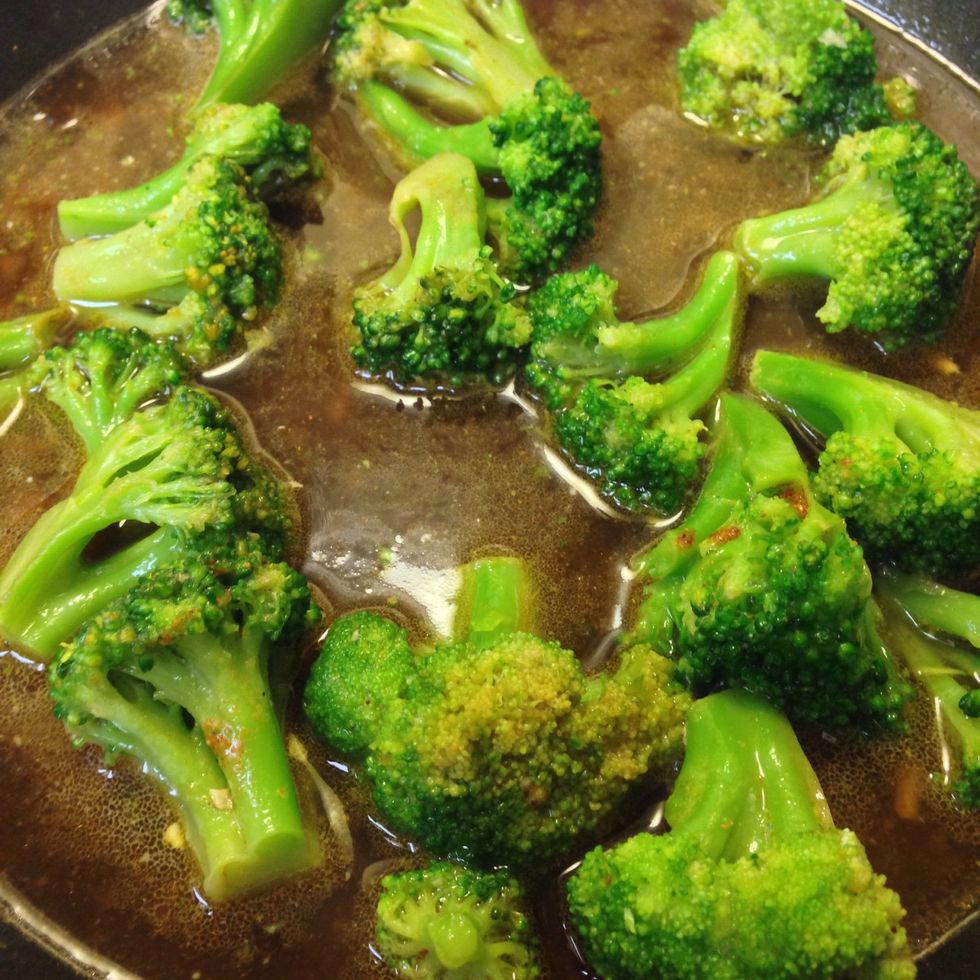 Add water and allow to cook