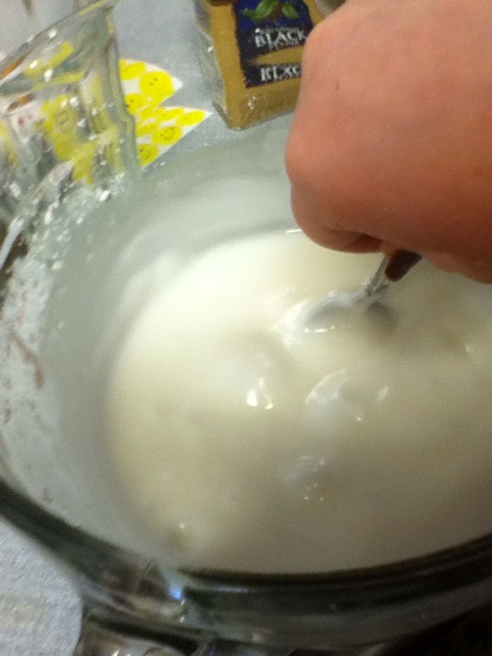 Add water and mix together