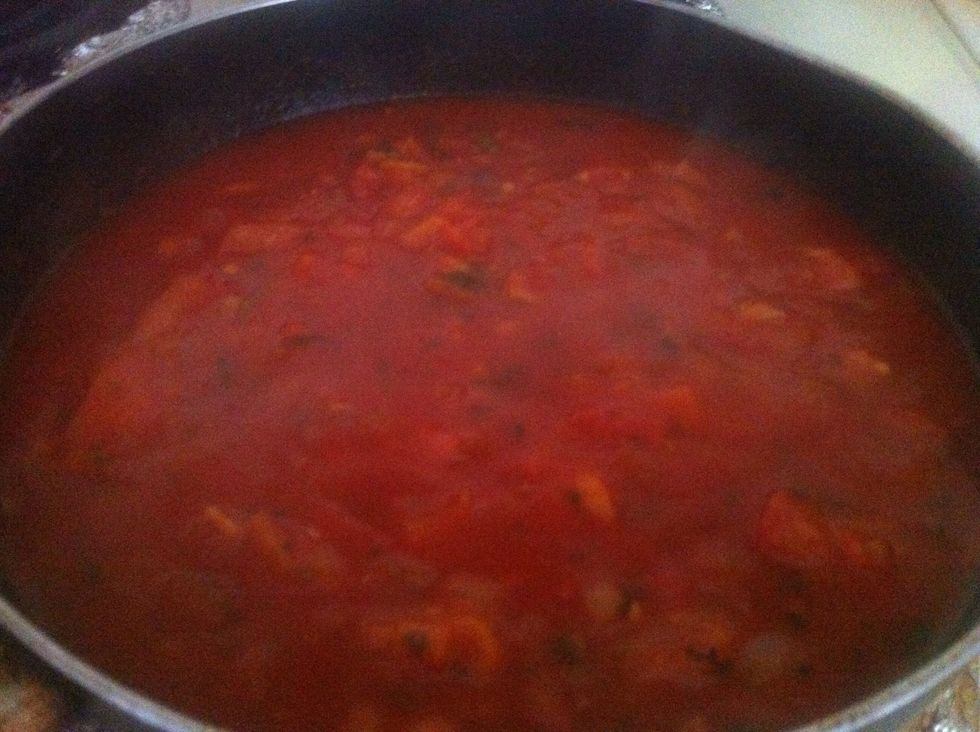 Add water .. And taste to see if it still need salt.