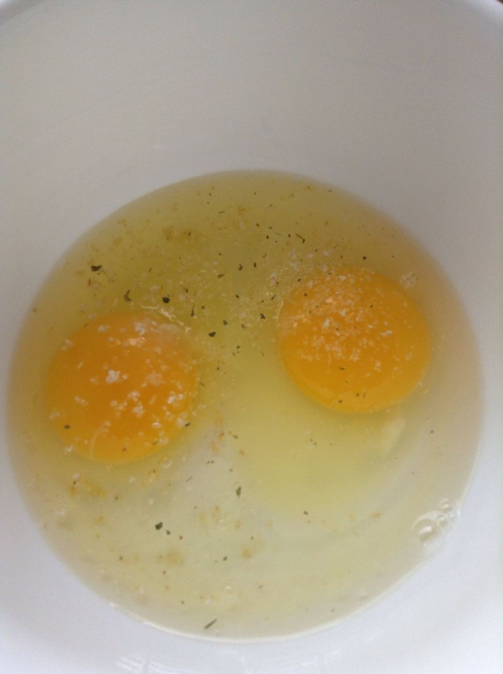 Add water, mirin, and sesame oil.