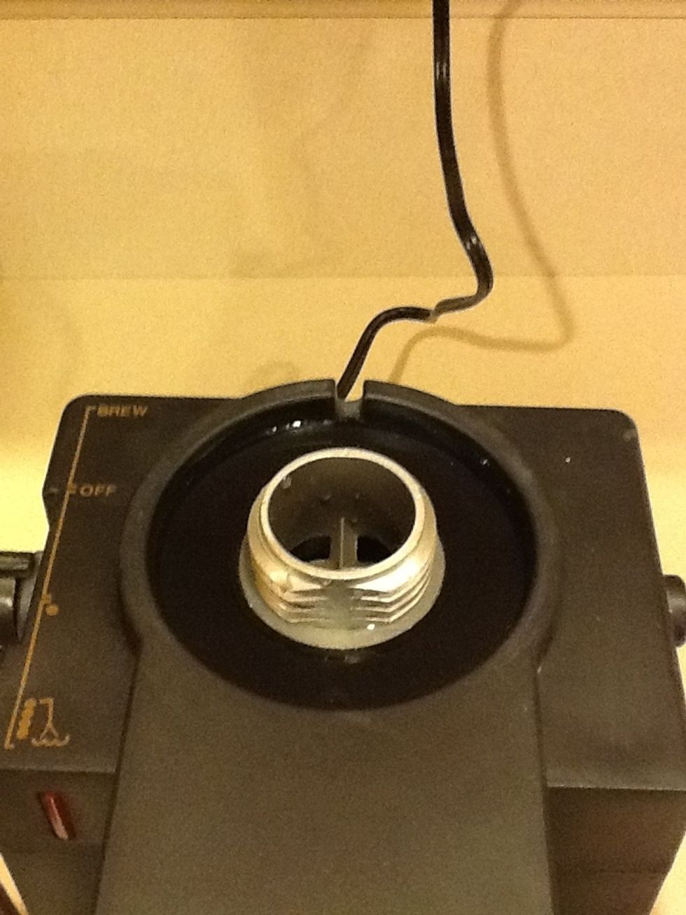 Add water put cap back on!