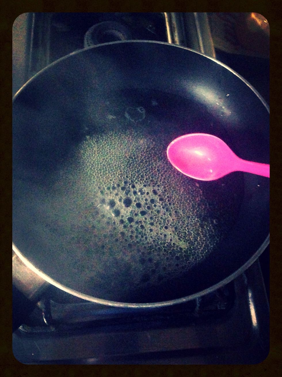 Add water, salt, lemon juice ,honey, 3 spoons of sugar and Let it boil