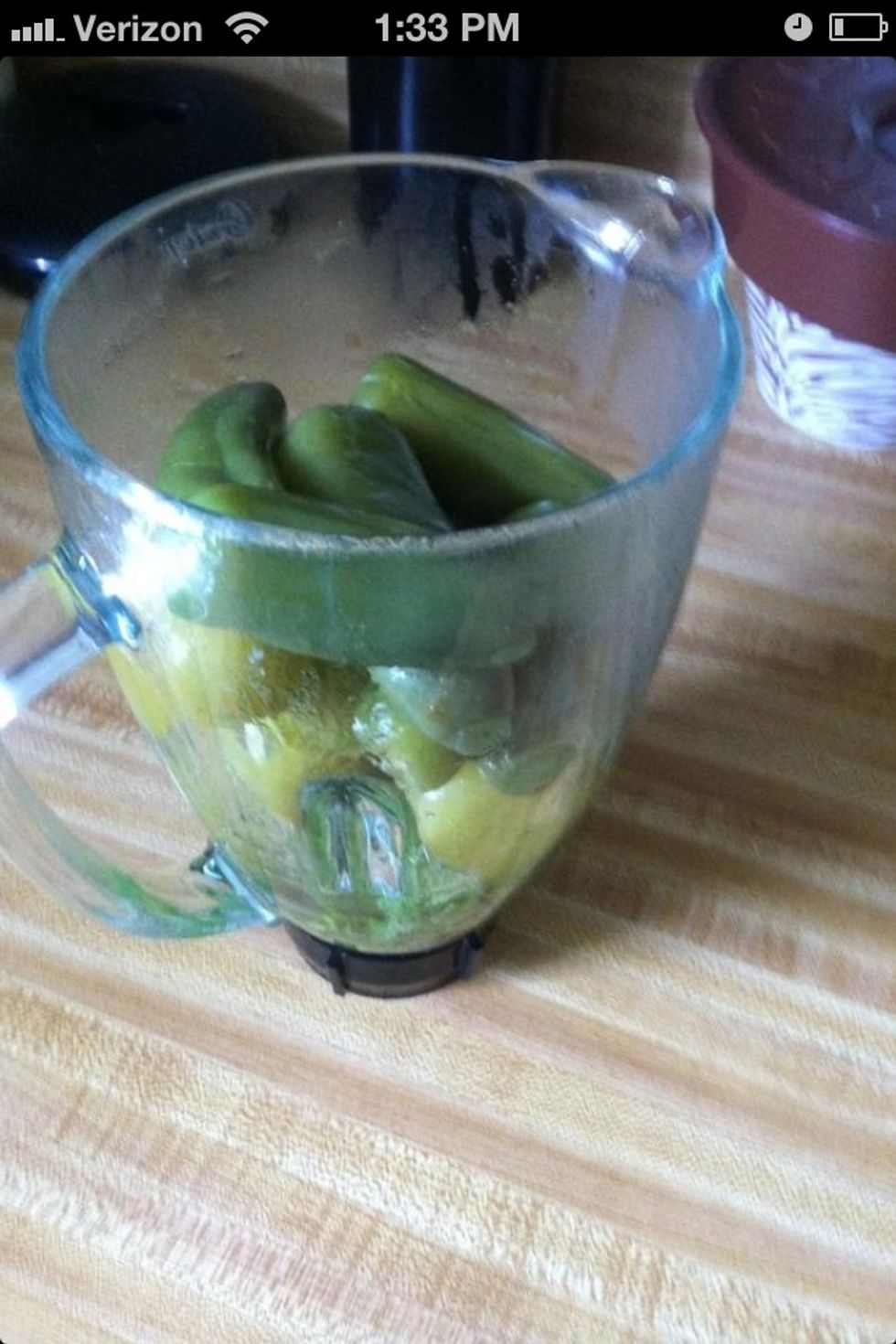 Add water to blender (Hint: use water from sauce pan. About a ladle or two) blend until smooth (about two mins)