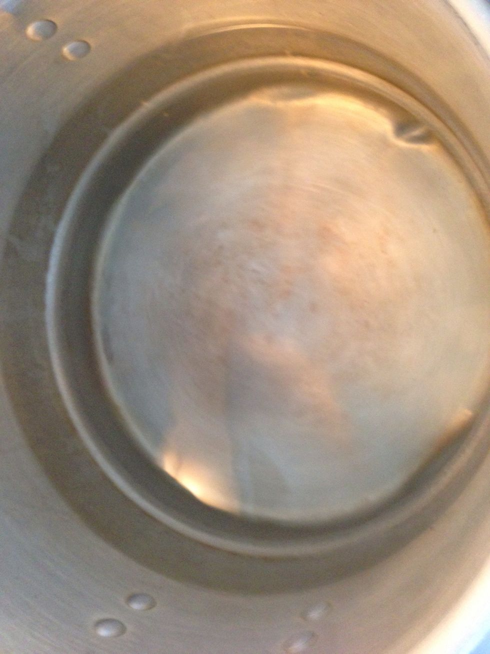 Add water to pot and boil