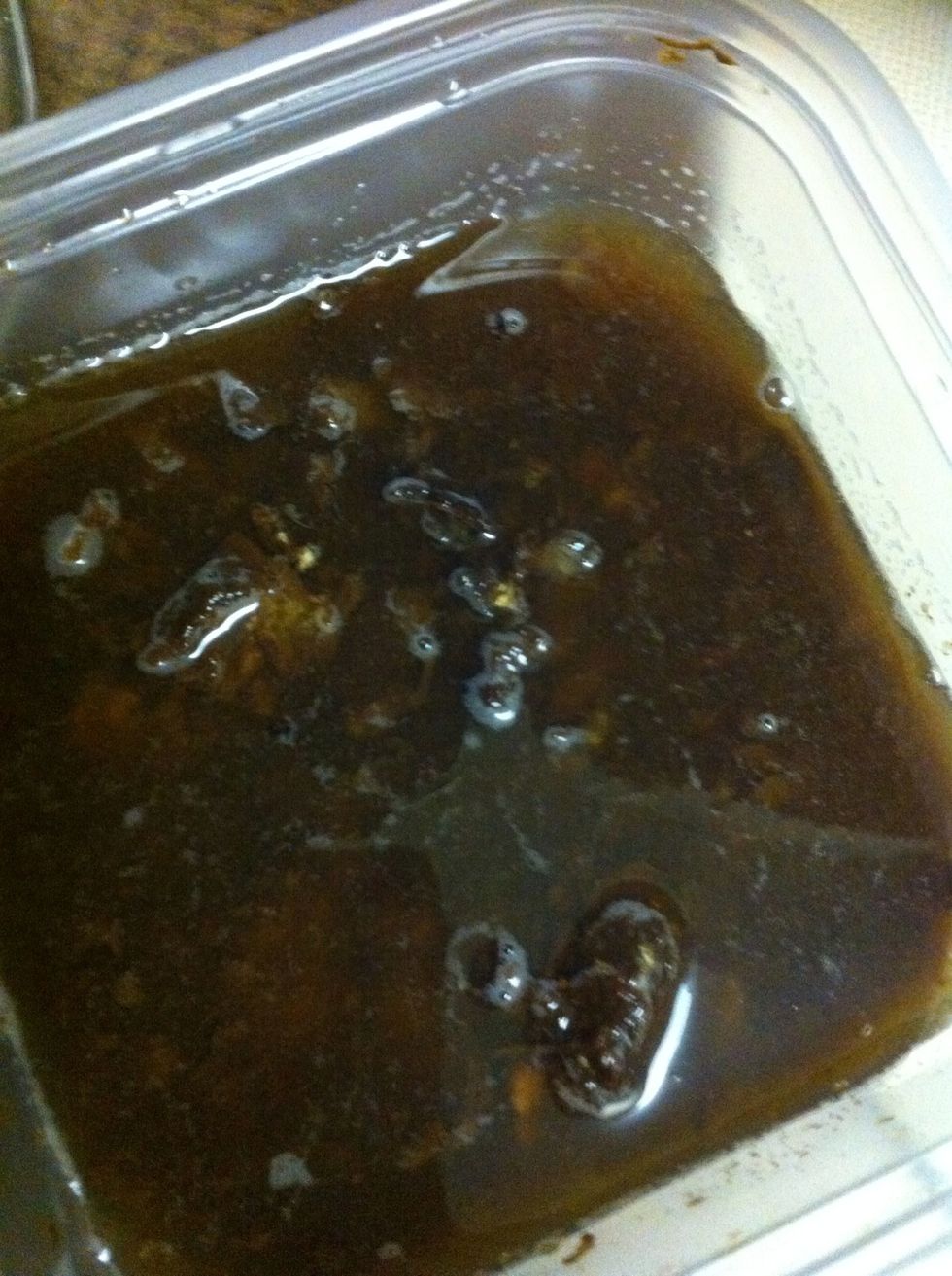 Add water to tamarind and squeeze the pulp. Get the pulp in a pot and add desired amount of water to it get that to boil well. Add turmeric powder.