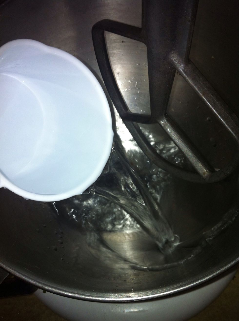 Add water....