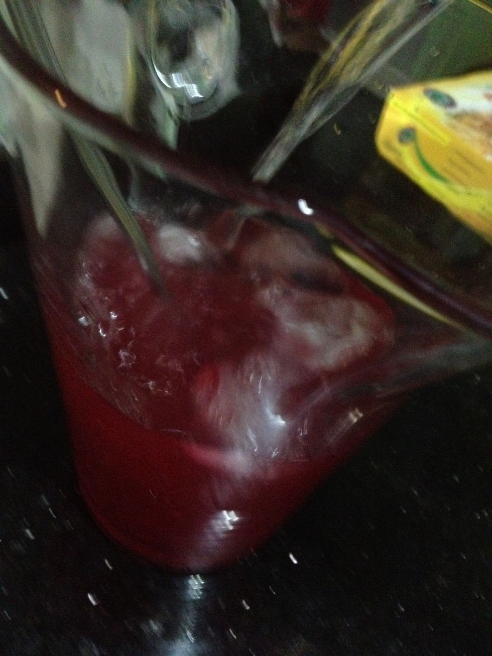 Add water.