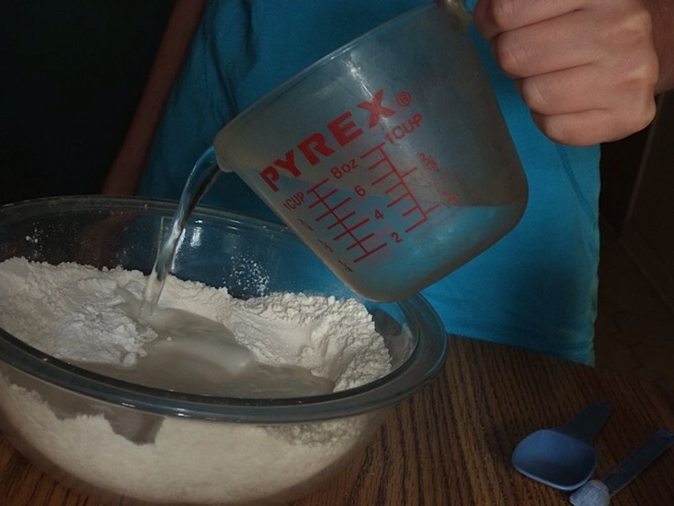 Add water