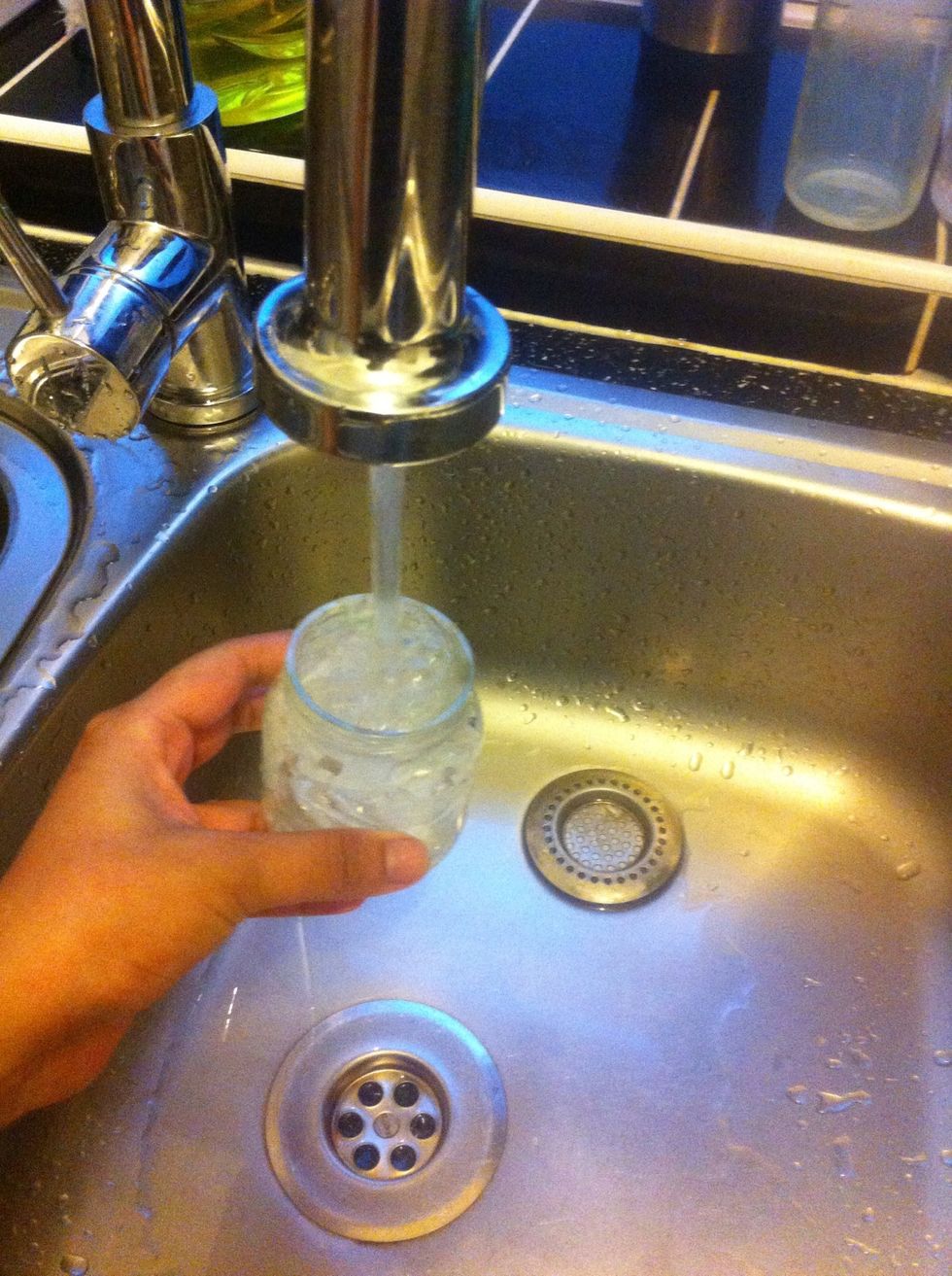 Add water